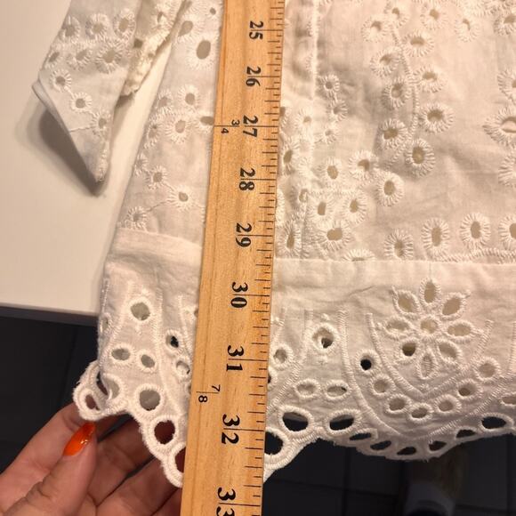 Nightcap White Eyelet Apron Mini Dress XS Coquette - Picture 13 of 13